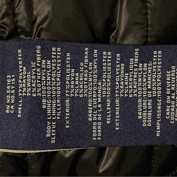 Dockers Mens Wool Blend Peacoat Jacket - Picture 7 of 7